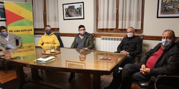 Reunión por la flexibilización de la cuarentena en Tres Arroyos