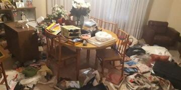 Gerardo y Nelly, una pareja de jubilados, sufrió un robo en Luis Guillón (Twitter)