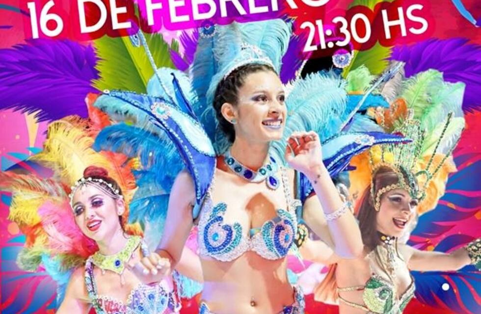 Villa Santa Rosa este sábado es... ¡carnaval!