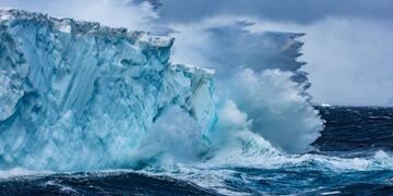 Muros de hielo en la Antártida