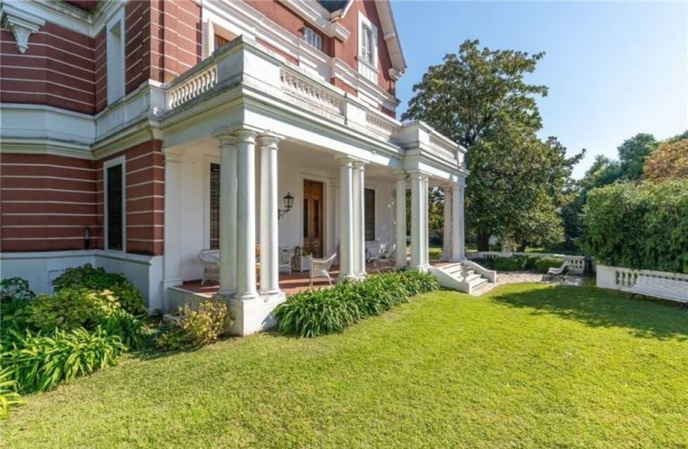 Venden una de las mansiones históricas más caras del Conurbano: cuesta seis millones de dólares