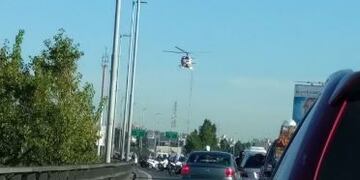 Helicu00f3ptero en la AU 9 de Julio