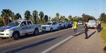 Controlan accesos al este de la provincia y el aeropuerto\u002E (MPF)