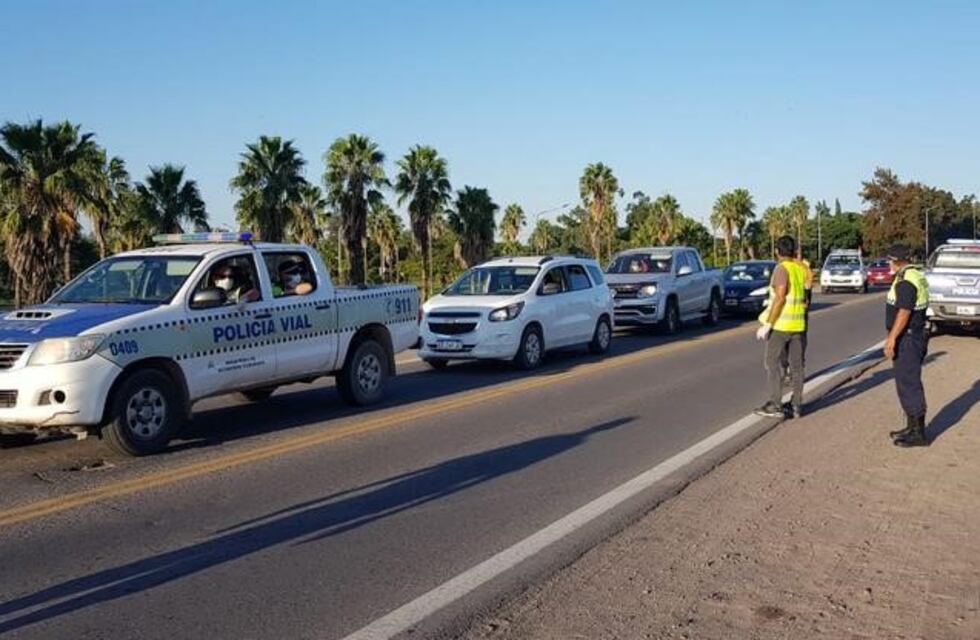 Controlan accesos al este de la provincia y el aeropuerto