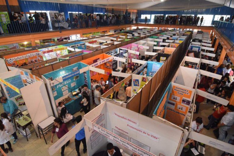Seleccionados. De la instancia provincial quedaron 43 proyectos. Foto: Ministerio de Educación.