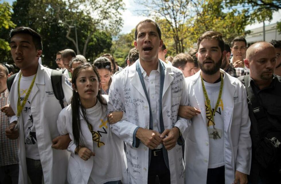 Guaidó dice que reunió "la esperanza" que nunca se perdió en Venezuela