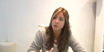 Licenciada Paulina Ferrero, titular del ENACOM y candidata en la lista de \