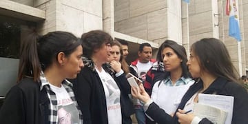 Los familiares de Jonatan asistieron a la lectura de la sentencia este jueves\u002E (@octavio_crivaro)