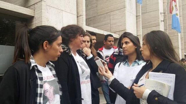 Los familiares de Jonatan asistieron a la lectura de la sentencia este jueves\u002E (@octavio_crivaro)