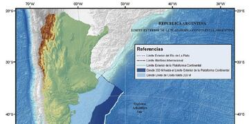 BUENOS AIRES, 28/03/2016, LA CANCILLERu00cdA PRESENTu00d3 HOY EL NUEVO Lu00cdMITE EXTERIOR DE LA PLATAFORMA CONTINENTAL ARGENTINA, QUE, TRAS UN FALLO DE LA ONU, INCORPORA 1.700.000 METROS CUADRADOS, 35 POR CIENTO Mu00c1S QUE LA SUPERFICIE ACTUAL,  FOTO:DYN. buenos aires