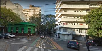 El episodio ocurrió a última hora de la tarde el sábado 26 de mayo\u002E (Google Street View)