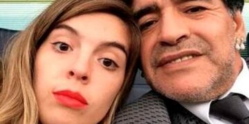 Diego Maradona y Dalma