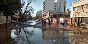 Las cuadrillas de Aguas Cordobesas trabajan en la zona de barrio Cofico\u002E