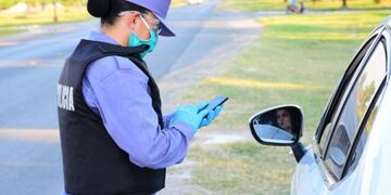Los recursos policiales se utilizan para el control de la pandemia