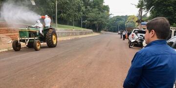 Alarcón recorrió Puerto Rico para ver los trabajos de prevención\u002E