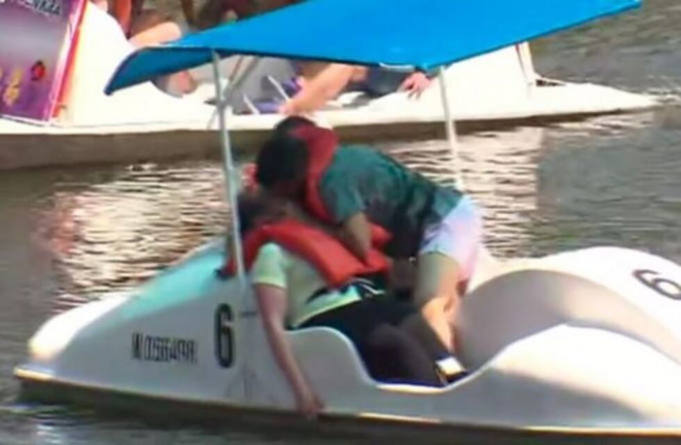 Un hombre le salvó la vida a su mujer en medio del lago San Roque