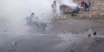 Accidente en ruta 20