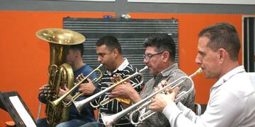 Se realizaron capacitaciones en la Escuela de la Banda Sinfónica Municipal