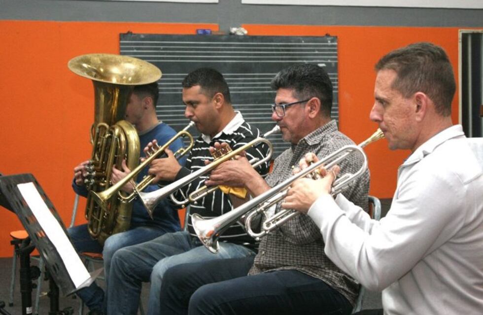 Se realizaron capacitaciones en la Escuela de la Banda Sinfónica Municipal