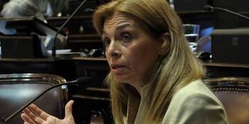 Laura Montero, vicegobernadora de Mendoza y presidente de la Cámara de Senadores\u002E
