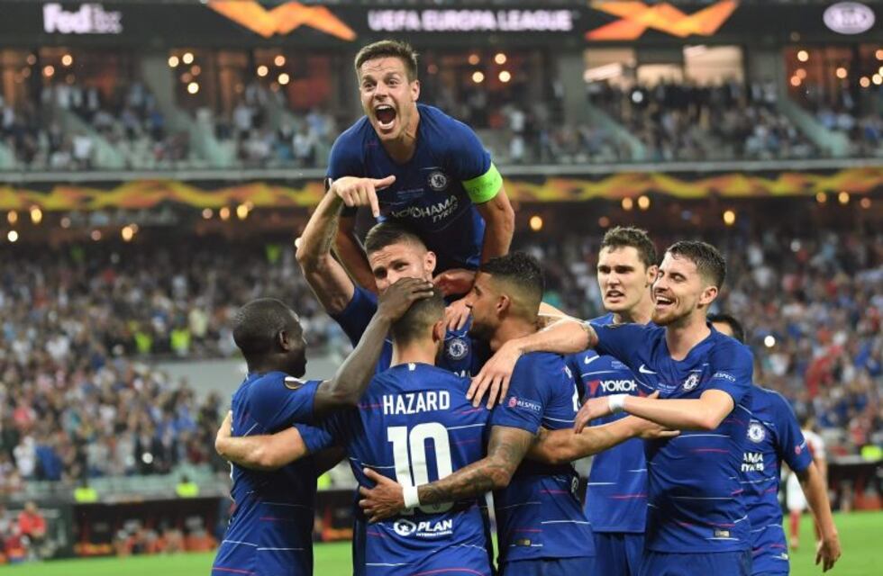 Chelsea goleó 4-1 al Arsenal y se consagró campeón de la Europa League