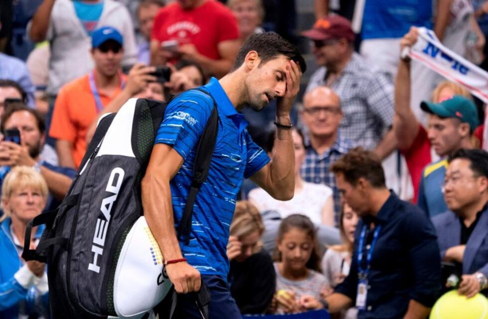 La polémica reacción del público tras el abandono de Novak Djokovic en el US Open