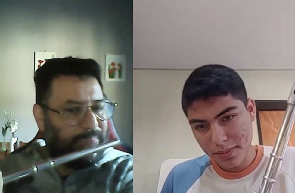 Alumnos de música hicieron un video