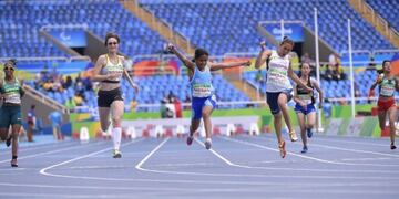 La corredora rosarina estará en Perú junto a su entrenador Martín Arroyo\u002E (@gobsantafe)