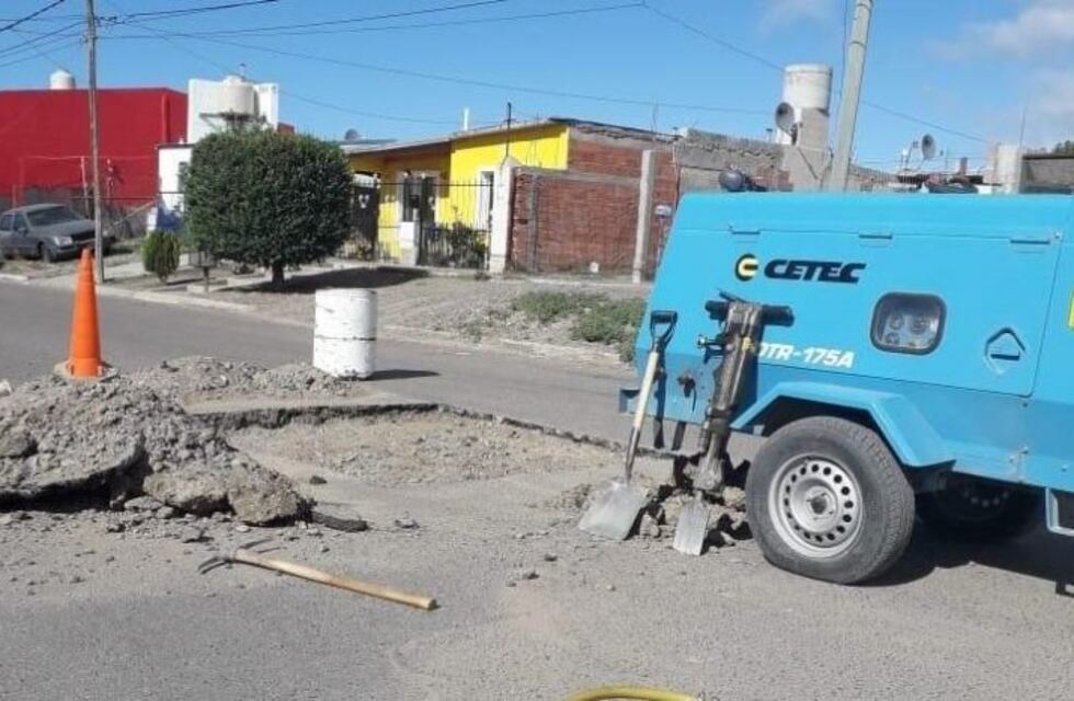 Continúan los trabajos de bacheo en la ciudad
