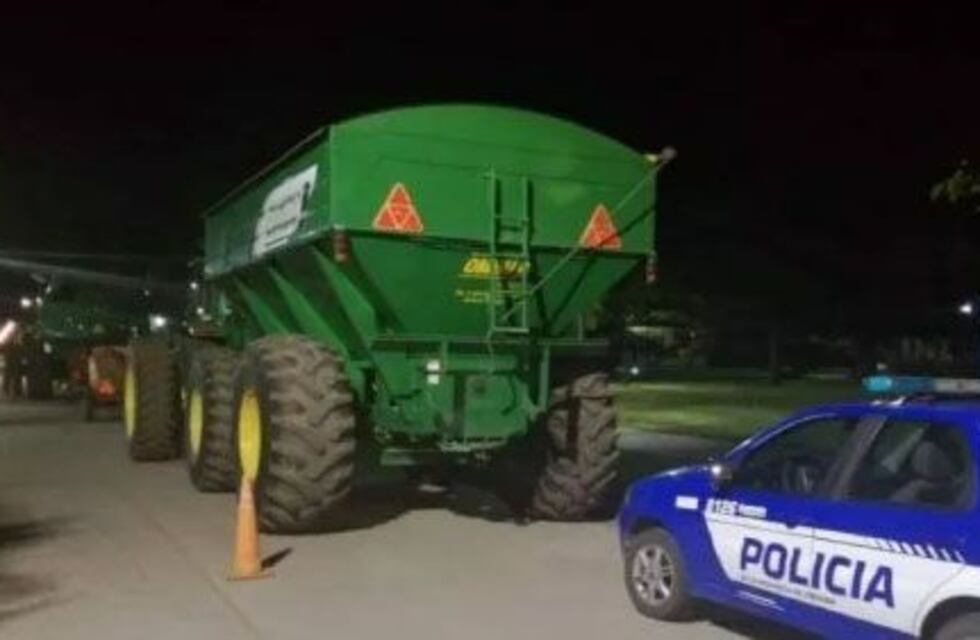 Buchardo: frustraron un robo de cereal valuado en 700 mil pesos