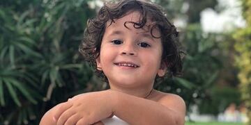 Tercer cumple de Mateo Messi