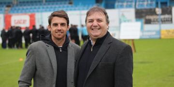 El presidente Alicio Dagatti\u002E