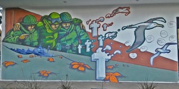 Homenaje a Veteranos de Guerra en Caroya (Gentileza Radio Comunicar)