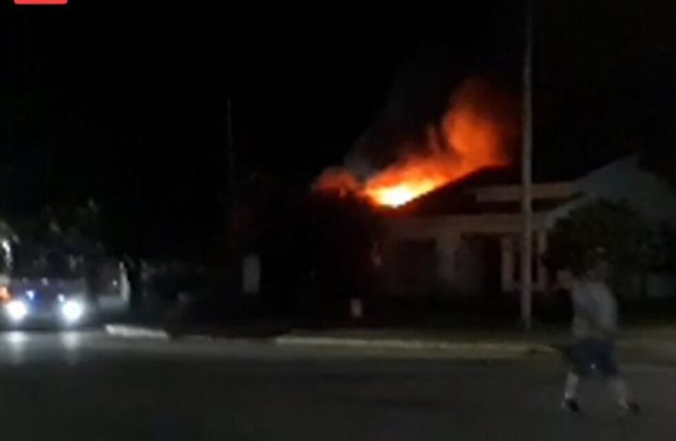 Incendio en un geriátrico de Chajarí