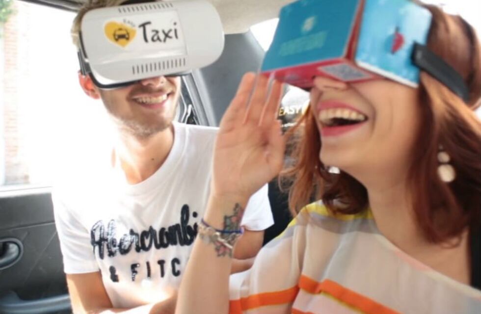 Incluyen lentes de realidad virtual en los viajes en taxi