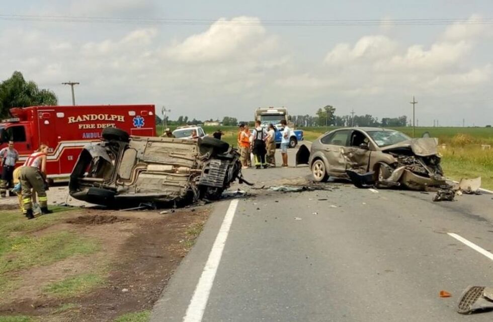 Una mujer con heridas graves por un fuerte accidente en Estación Clucellas