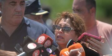 Mariela, hermana de la odontóloga (Mauricio Nievas -Clarín)