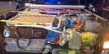 Secuestraron 70 mil pesos de mercadería ilegal