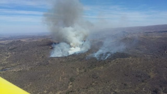 Incendio este viernes 21 de setiembre en la zona de Alpa Corral\u002E