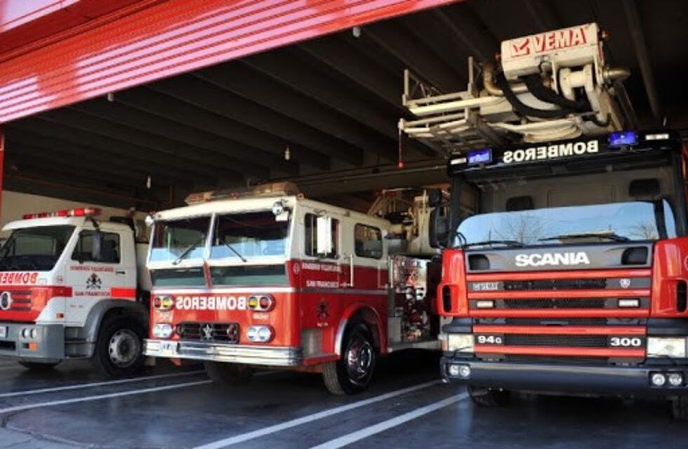 Se incendió una vivienda en construcción en barrio San Martín, San Francisco