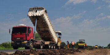 Repavimentación de la Ruta 95\u002E (Foto: Diario Chaco)