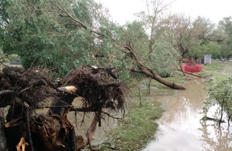 El interior santiagueño fue castigado duramente por el paso del temporal