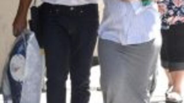 La periodista y el empresario Leonardo Squarzu00f3n volvieron a casa junto a su bebu00e9.