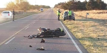 Falleció motociclista cerca de Quemú (Infopico)