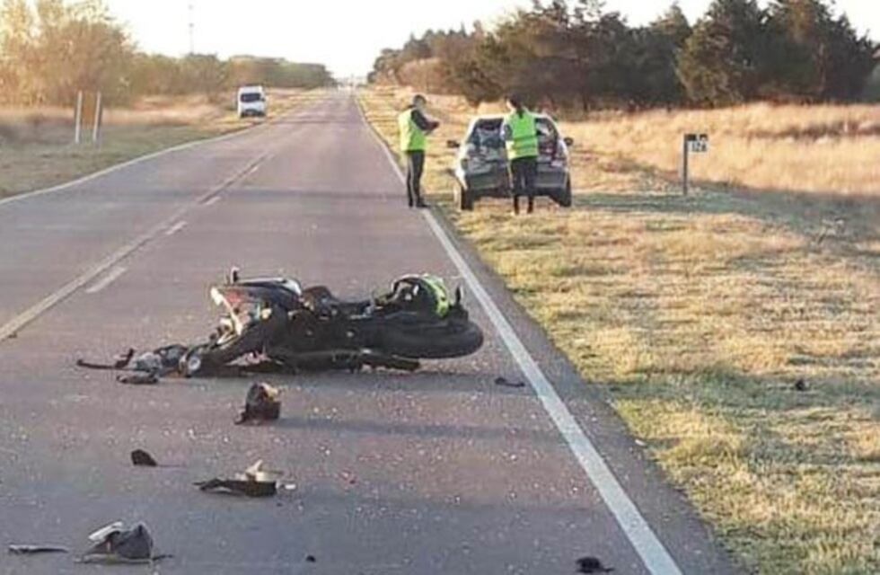 Un joven motociclista falleció en un choque contra un auto cerca de Quemú Quemú