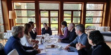 (Foto:Prensa) Macri, Lacunza y el gabinete