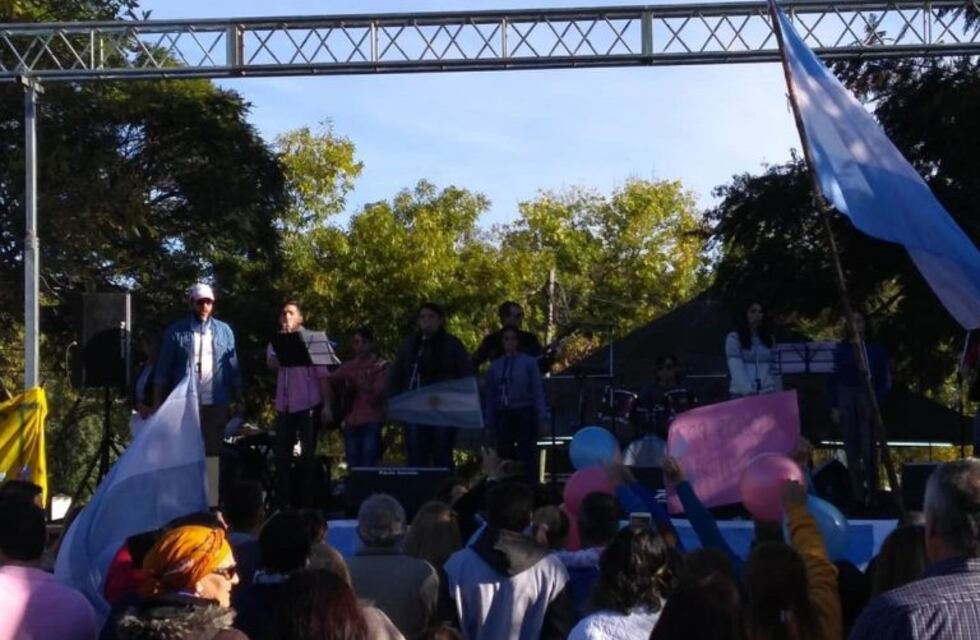 En Santa Fe y Rosario hubo actividades para protestar contra la despenalización del aborto