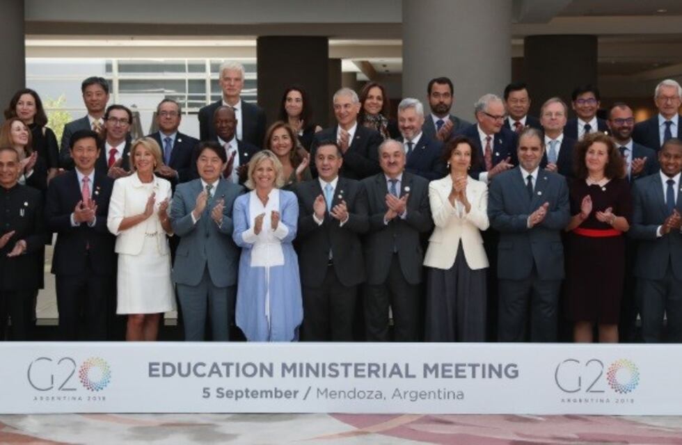 G20 en Mendoza: quiere a la educación en el centro de la agenda global