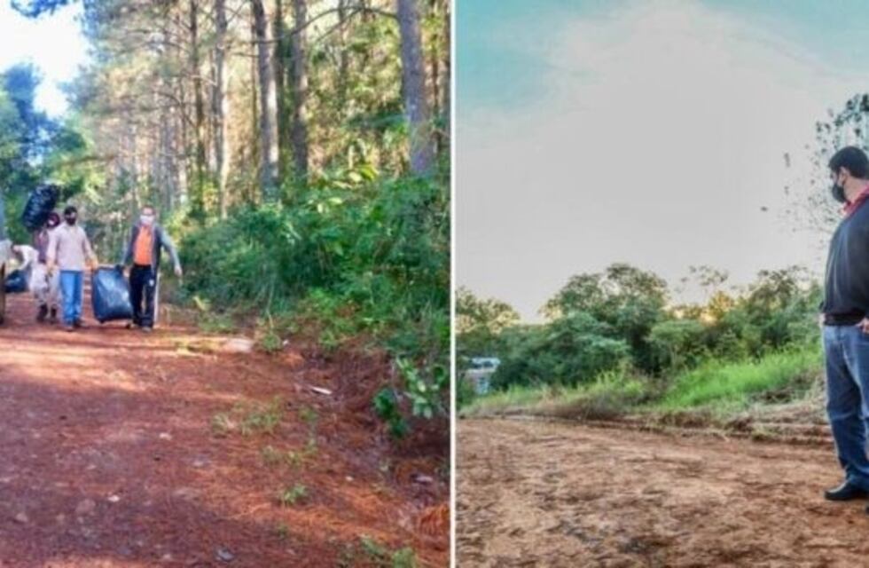 Eldorado continúan los trabajos de mantenimiento de calles, saneamiento de arroyos y limpieza