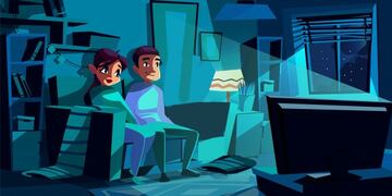 Cuando se apaga la luz... ¡se encienden las series!
